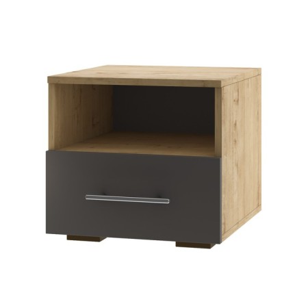 Covereign cabinet "Bruno", 404 × 414 × 450 mm, color of oak vanan / gray graphite