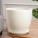 Flower pot "Color Gam" white 5.9l