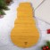 New Year. Menzhitsa wooden "Snowman", 28.8 x 18.4 cm