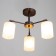 Isla chandelier 3x60W E27 Brown 48x48x22cm