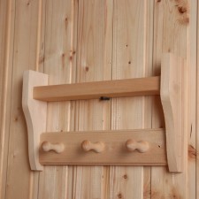 Shelf for oil with 3 hooks, 5 holes