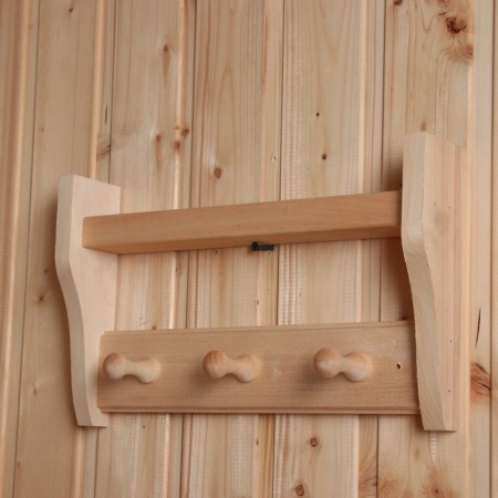 Shelf for oil with 3 hooks, 5 holes