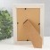Photo frame Plastic 10x15 cm "Rombs. Texture of the tree" White 18.5x13.5 cm