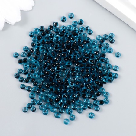Beads "Zlatka" 08/0, 3 mm, 10 g 0305 blue-1