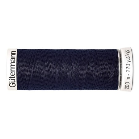 SEW-HALL thread for all materials, 200 m, 748277 (032 Dark Buke)