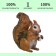 Figure "World of Wild Animals: Squirrel"