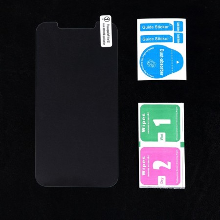Protective glass 2.5d Luazon for iPhone 12 Pro Max, full glue, 0.26 mm, 9n-2