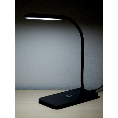 Table lamp with wireless charging, GMV-0265, 15 watts, black-2