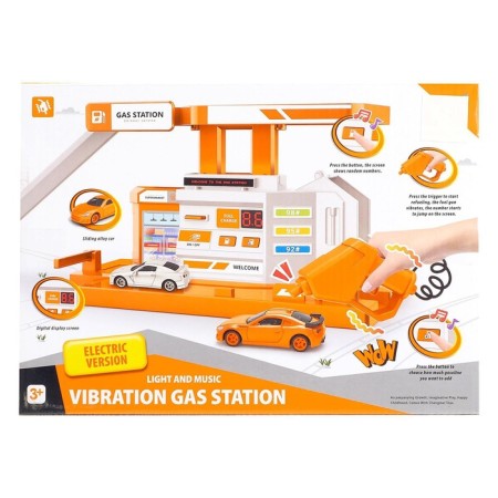 Parking "Building Station", with a display, light and sound-11