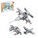 Designer "Fighter", 169 parts, 3 assembly options