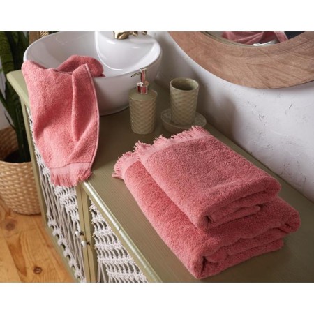 Trick Lovelife Fringe 30x60 Poil Pink, 100% cotton, 360 g/m2-4