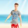 Doll model "Ken on the beach", with accessories