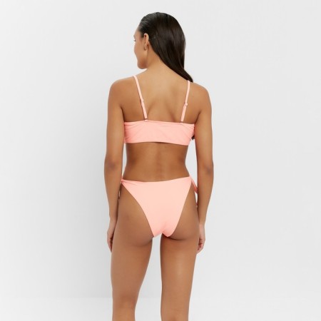Women's swimsuit with a top bando Minaku color peach color, size 46-2