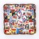 Bearbox, confectionery packaging, "New Year's posters", 12 x 12 x 3 cm, New Year