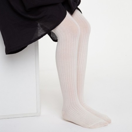 Pantyhose baby, ivory color, height 140-146-3