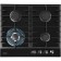 Hound surface HIBERG VM 60440 B, gas, 4 burners, black