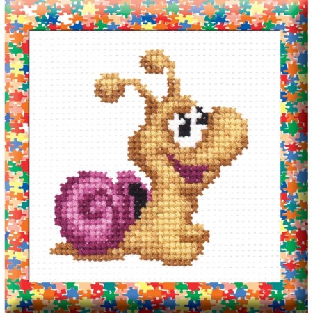 Embroidery Set "Snail"