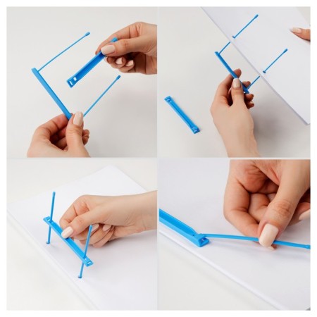 A set of mechanisms for the growth of Idam, plastic, 25 pcs., Blue-3