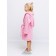 Baby robe, height 98 cm, pink color