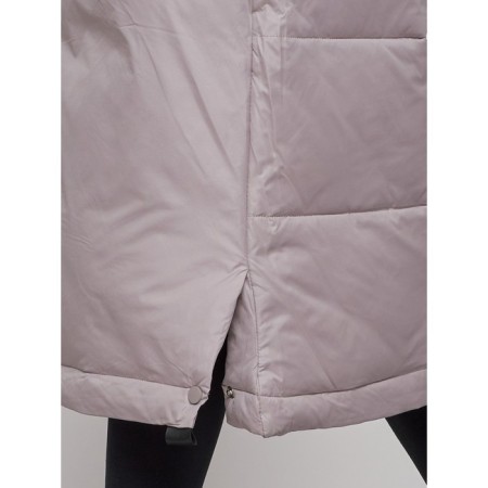 Coat insulated winter female, size 44, color gray color-9