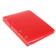 Notebook on rings A5 120 sheets in Calligrata Called Red, Plastic Cover, OFSET block