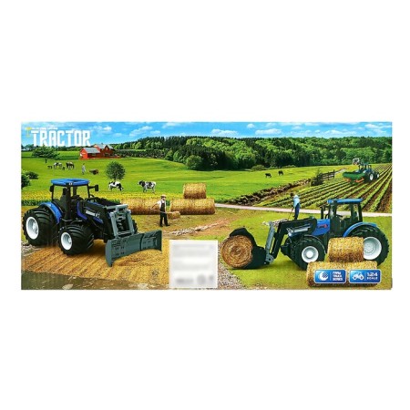Tractor "Farmer", radio control, with metal elements-10