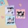 Hair elastic band "Classic Mahrushka" (set 50 pcs) 2 cm, black and white