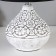 August table lamp E14 40W Black and White 20x20x31 cm Risalux