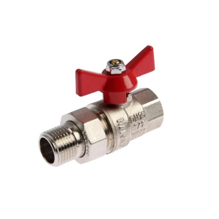 Ball valve Base, with an American 1/2, butterfly