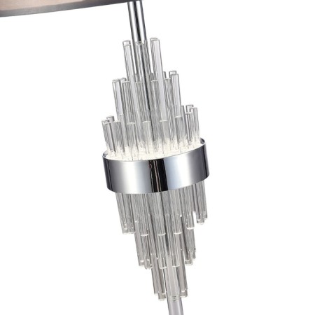ST LUCE bedside lamp. SL1002.104.01. Onzo. 1x40 watts, E27, 36x36x65 cm, chromium color-2