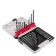 Set of drill and bit Matrix Pro 725631, 31 item, metal drill/concrete/wood, bats