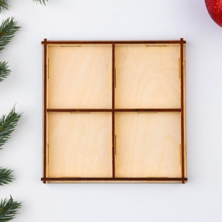 Set for creativity "Snowflakes in a circle", 12 pcs-3