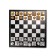Magnetic chess 36 x 37 cm, King H-8 cm, Pig H-4.2 cm