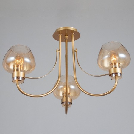 Chandelier 52131/3 Champagne GD gold 3x40W E27 56x56x32cm-1