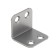 Furniture corner, 26x26x1.5 mm, zinc, in packaging 800 pcs.