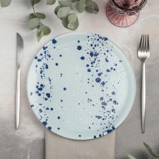 Black dining plate Magistro 