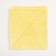 Toward Tensor Corner I am 85x85 cm, color is light yellow, 100% cotton, 320 g/m