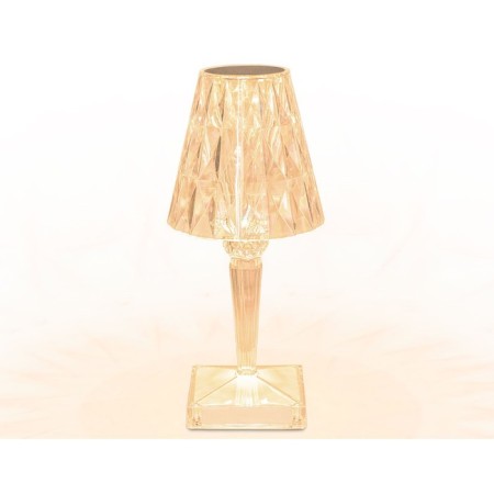 Table LED lamp with touch switch and Ambrella Light, Desk, De8057, LED, 3 W, 225LUM, RGB, Transparent color