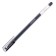 Gel pen 0.5 mm, Devente Kilometrico, black ink, increased ink, length 1200 m, transparent case, one -time housing