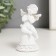 Polystone souvenir "Snowty angel on the bell" 8x4.2x4 cm