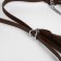 Bag Women's Sobo on the zipper Textura, average size, brown color