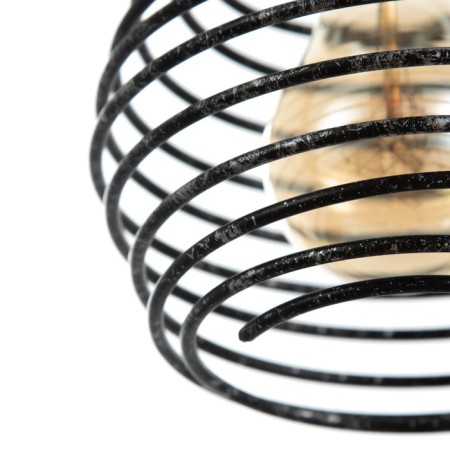 Bayerlux lamp "Berto" E27 40W Black-Honey 14x14x30-130 cm-5