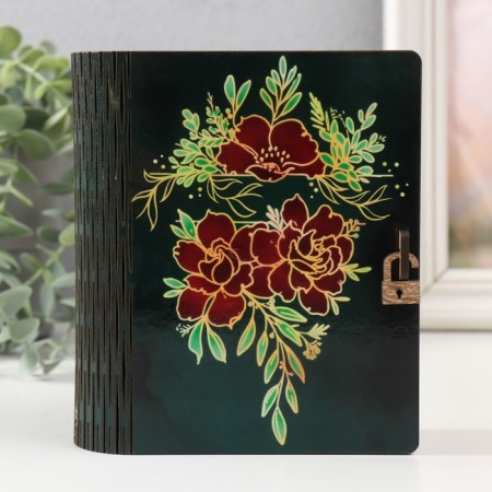 Browner-book "Flower composition" 14x12x5 cm