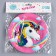 Paper plate "Unicorn", 18 cm, set 6 pcs.