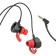 Hoco M105 headphones, game, wired, vacuum, microphone, 1.2 m, black