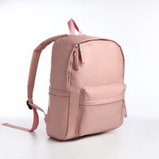 Youth backpack with lightning, 4 pockets, pink color