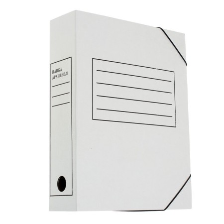 Archive folder on gum Calligrata, microgofrod, 75 mm, white, up to 700 liters-1