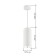 GX53 lamp, aluminum, white color+silver