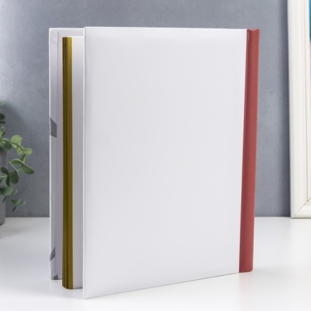 Photo album 30 magnetic sheets (60 steers) "Pink flowers" 23x28 cm-1