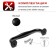 WAVE PC173BL handle, m/o 96 mm, black color